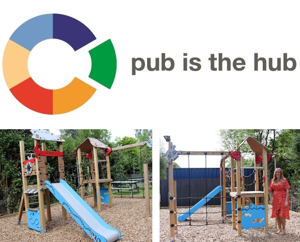 Hampshire pub supports local children with new play area